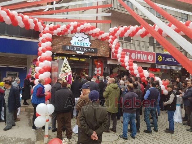 Akgün Restoran Dualarla Açıldı
