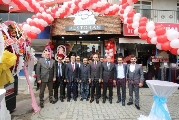 Akgün Restoran Dualarla Açıldı