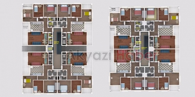 Akıllı Asansörlü Otoparklı Çok Özel Daireler