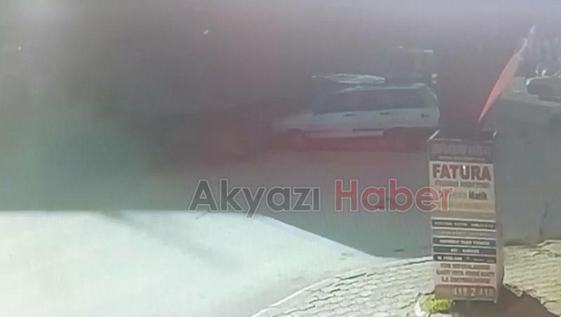 Akyazı Ada Caddesinde Kaza