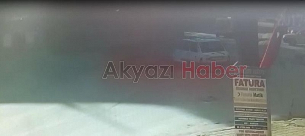 Akyazı Ada Caddesinde Kaza