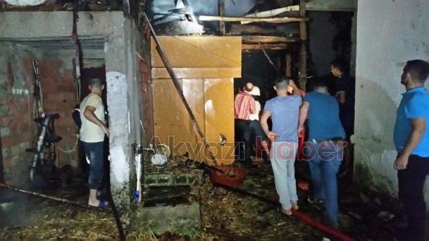 Akyazı Altındere Mahallesinde Yangın