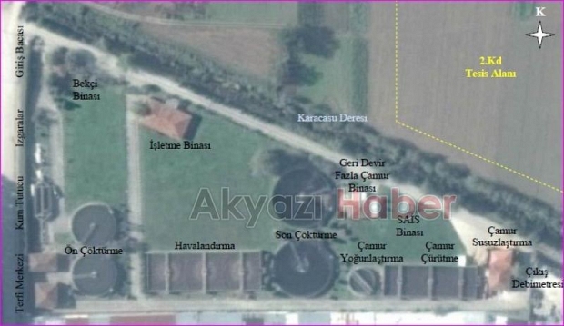 Akyazı Atıksu Arıtma Tesisi’nin kapasitesi artacak