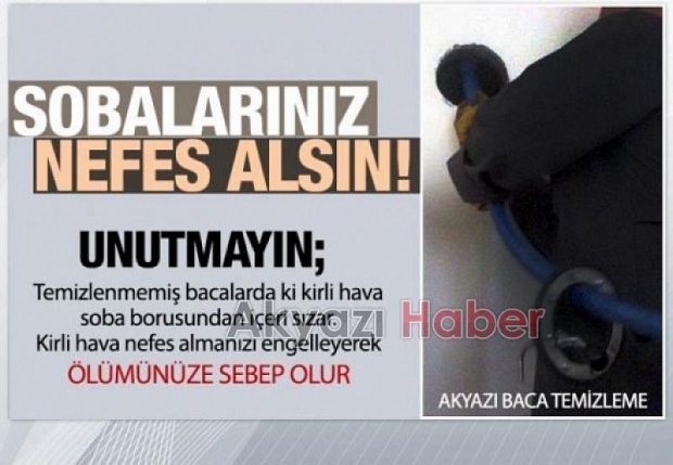 AKYAZI BACA TEMIZLEME SEZONU AÇTI