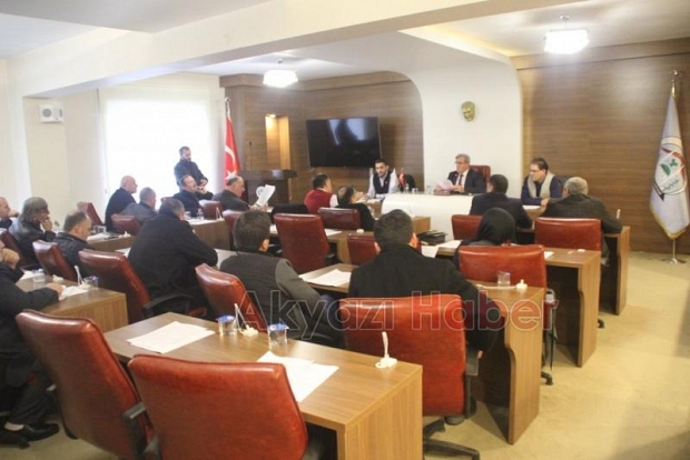 Akyazı Belediyesi Aralık Ayı Meclis Toplantısı Yapıldı