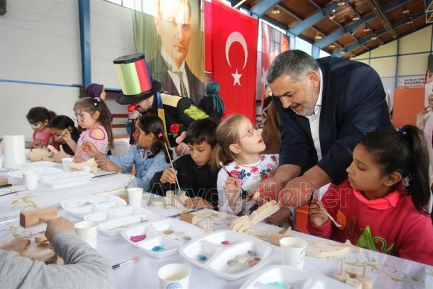 AKYAZI BELEDİYESİ ÇOCUK KULÜBÜNDEN ÇOK ÖZEL ETKİNLİK