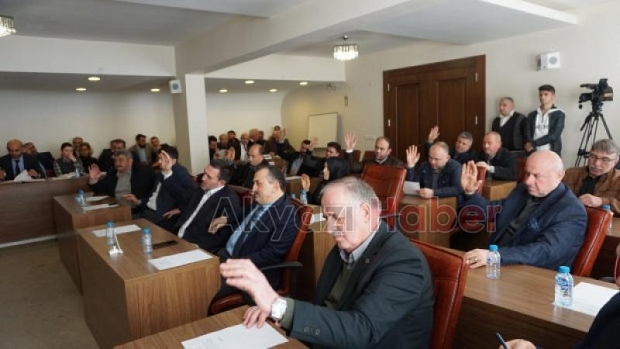 AKYAZI BELEDiYESi  MART AYI MECLiS  TOPLANTISI YAPILDI