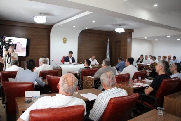 Akyazı Belediyesi Temmuz Ayı Meclis Toplantısı Yapıldı