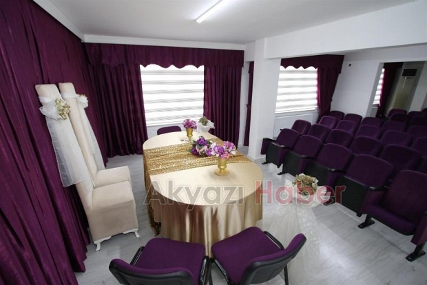 AKYAZI BELEDİYESİ YENİ NİKAH SALONU HİZMETE AÇILDI