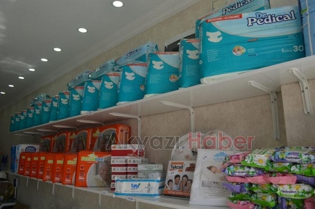 Akyazı bez dünyası hizmete başladı