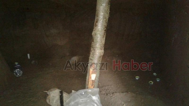 Akyazı Çıldırlarda Sığınak Bulundu