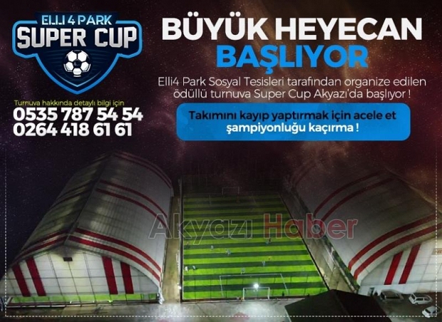 Akyazı CUP Başlıyor