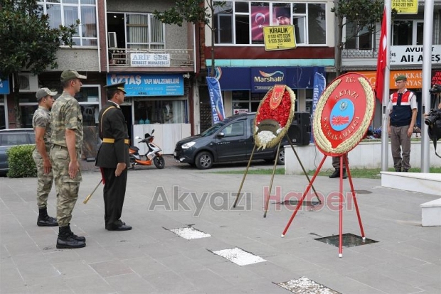 Akyazı'da 30 Ağustos Zafer Bayramı Törenle Kutlandı