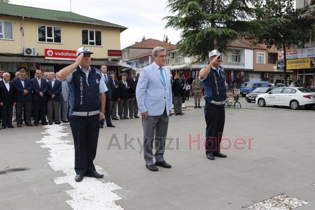Akyazı'da 30 Ağustos Zafer Bayramı Törenle Kutlandı