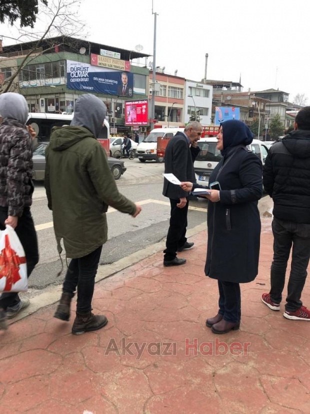 Akyazı da  Dünya Sigarayı Bırakma Günü etkinliği