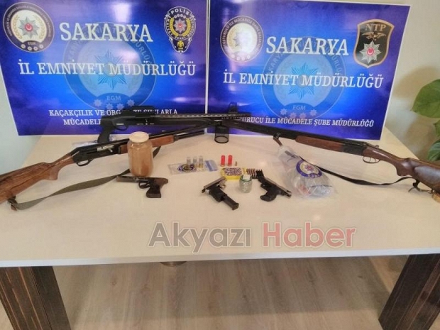 Akyazı da Uyuşturucu Operasyonu
