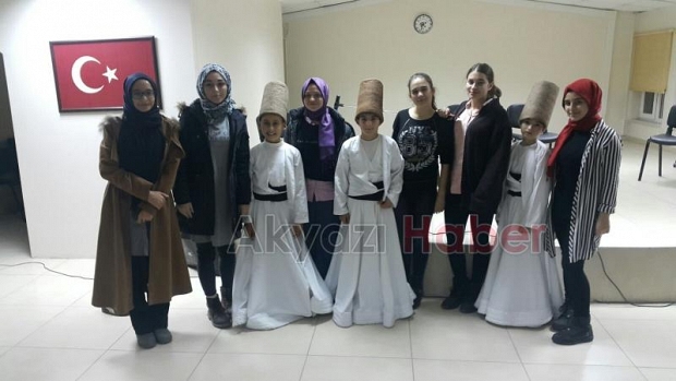 Akyazı Eyyüp Genç Fen Lisesi'nden Semazen Gösterisi