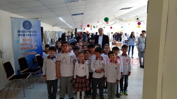AKYAZI FEN LİSESİNDEN MUHTEŞEM BİLİM ŞENLİĞİ 