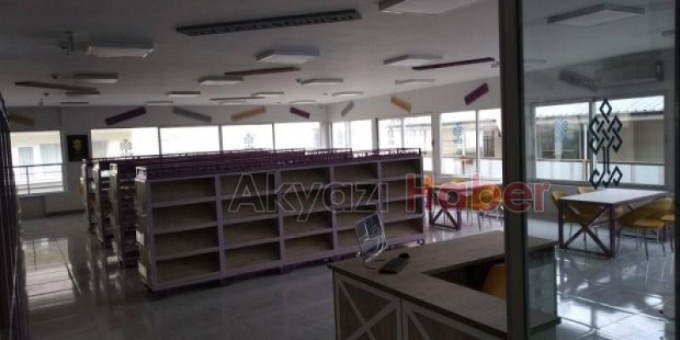 Akyazı Halk Kütüphanesi Açılış için gün sayıyor