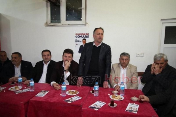 Akyazı Halkına Hizmet İçin Çalışacağız