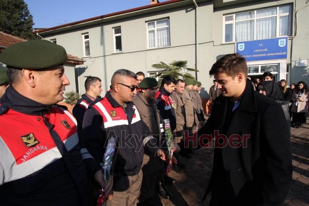 Akyazı İlçe Jandarma Komutanlığına Taziye Ziyareti
