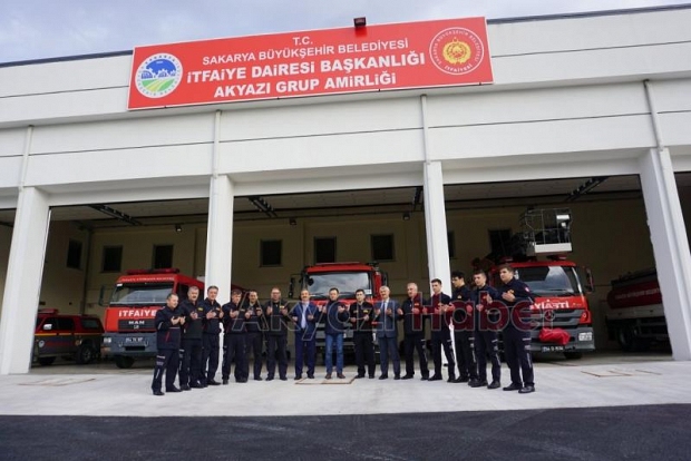Akyazı İtfaiyesi Yeni Binasına Dualarla Geçti