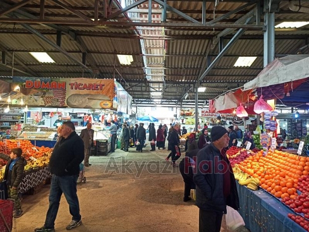 Akyazı Kapalı Pazar Yerinde Son Durum