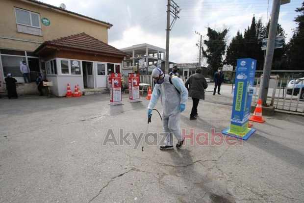 Akyazı Kapalı Pazaryerinde Tedbirler Arttırıldı 