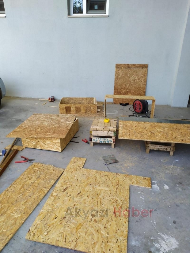 Akyazı KYK Öğrencilerinden Örnek Proje