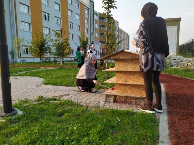 Akyazı KYK Öğrencilerinden Örnek Proje