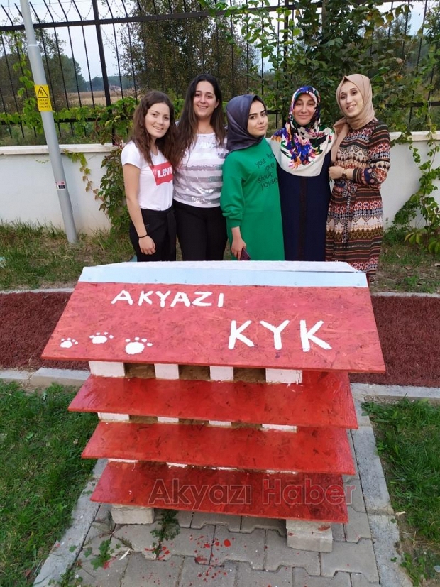 Akyazı KYK Öğrencilerinden Örnek Proje