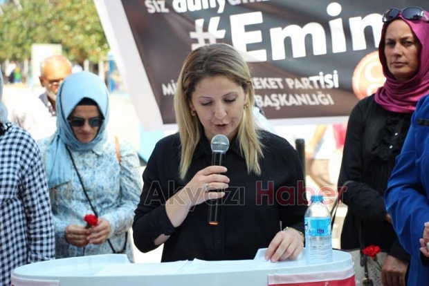 Akyazı MHP İlçe Teşkilatından Basın Açıklaması