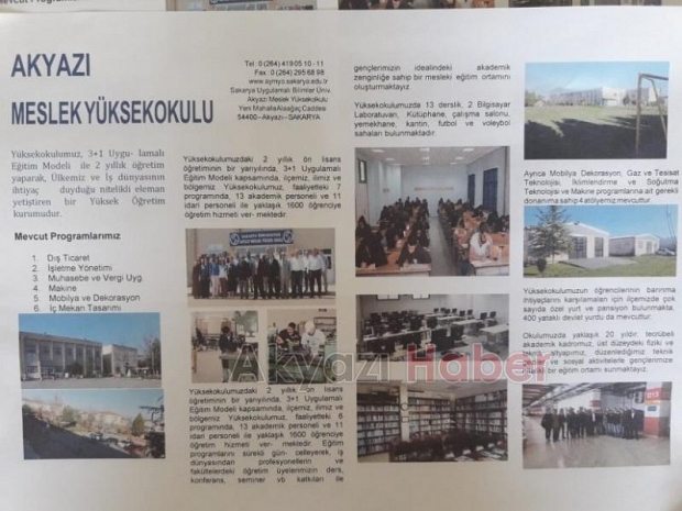 Akyazı MYO Doğru Adres