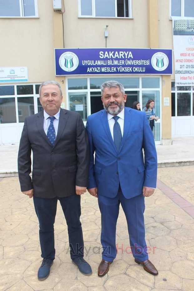 Akyazı MYOda devir teslim yapıldı
