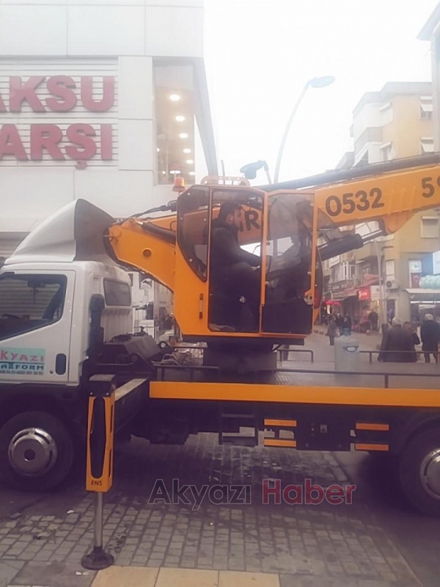 Akyazı Platform Vinç Hizmetinizde 