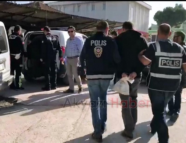 Akyazı polisinden uyuşturucu operasyonu