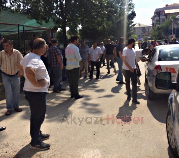 Akyazıda silahlı Çatışma meydana geldi
