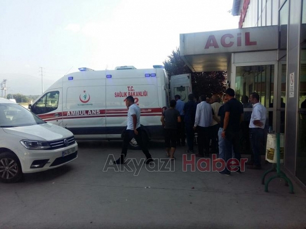 Akyazıda silahlı Çatışma meydana geldi