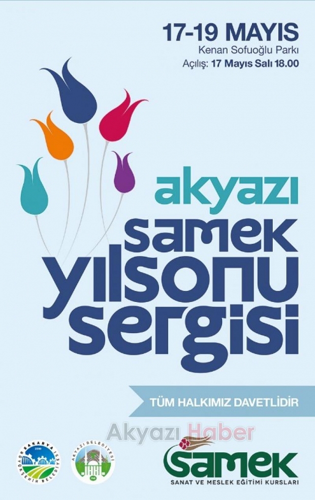 Akyazı SAMEK’ten Yılsonu Sergisi