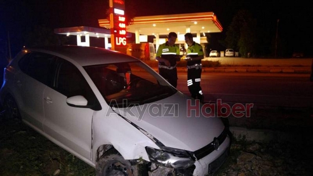 Akyazı Şehit Furkan Çelik Caddesinde Trafik Kazası
