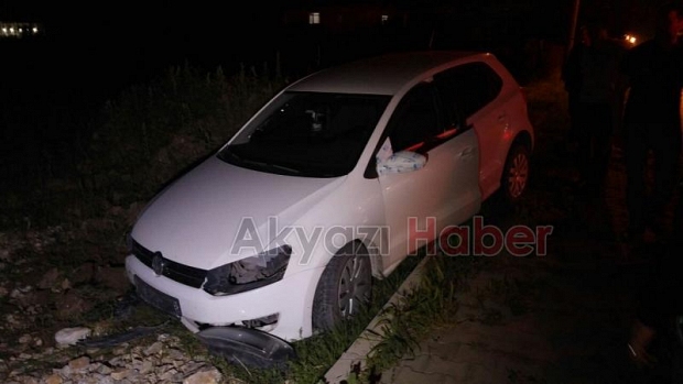 Akyazı Şehit Furkan Çelik Caddesinde Trafik Kazası