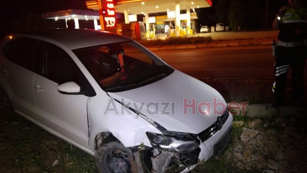 Akyazı Şehit Furkan Çelik Caddesinde Trafik Kazası