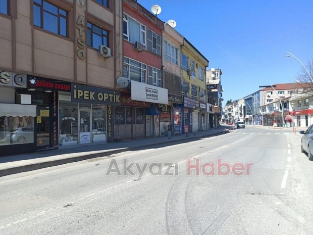 Akyazı sessizliğe büründü