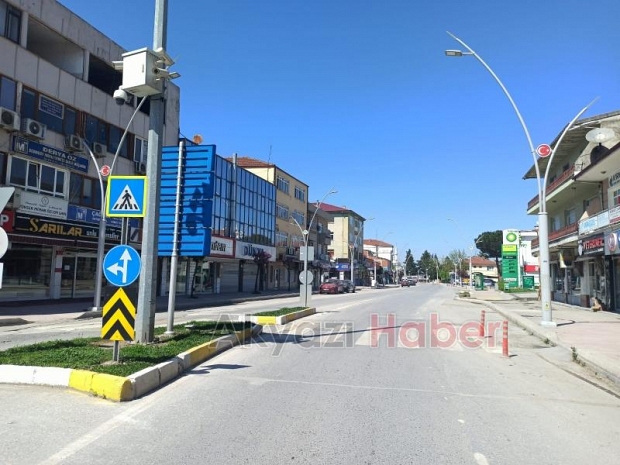Akyazı sessizliğe büründü