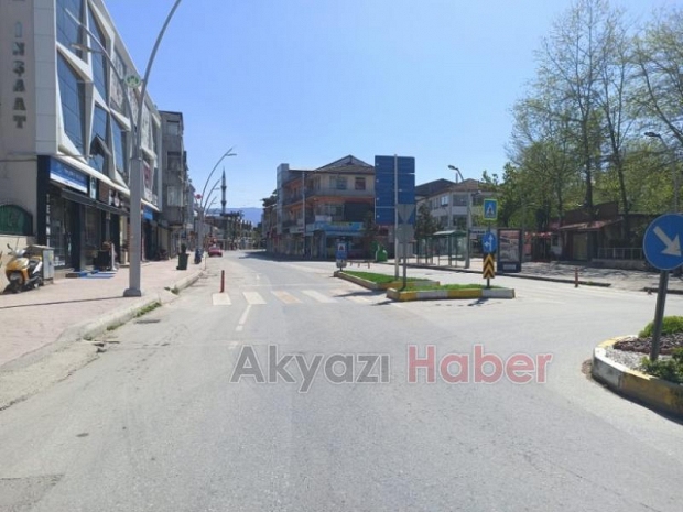 Akyazı sessizliğe büründü