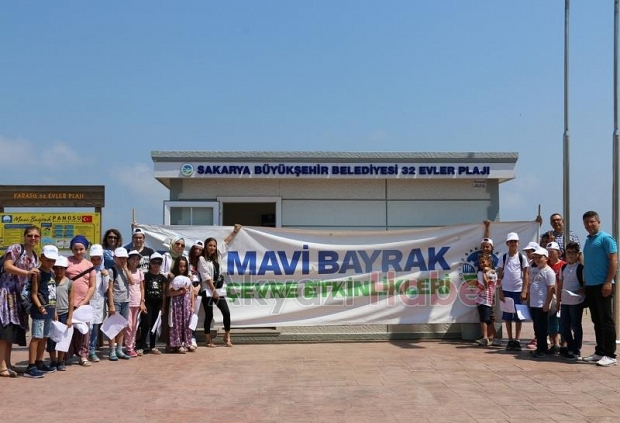 Akyazı SGM öğrencileri Karasu sahilini gezdi