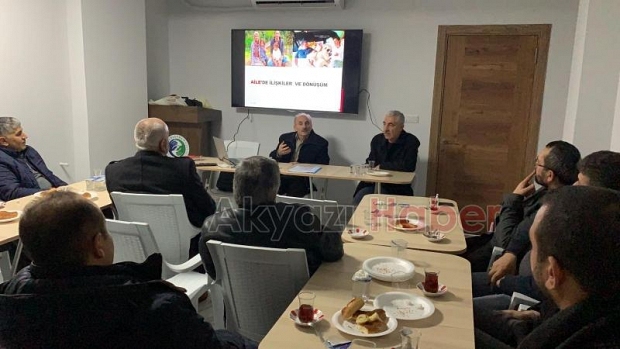 Akyazı STK Platformuna seminer verildi