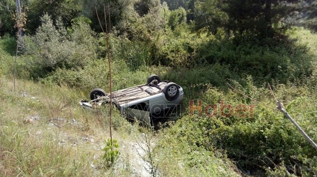 Akyazı TEM Gişelerinde Trafik Kazası