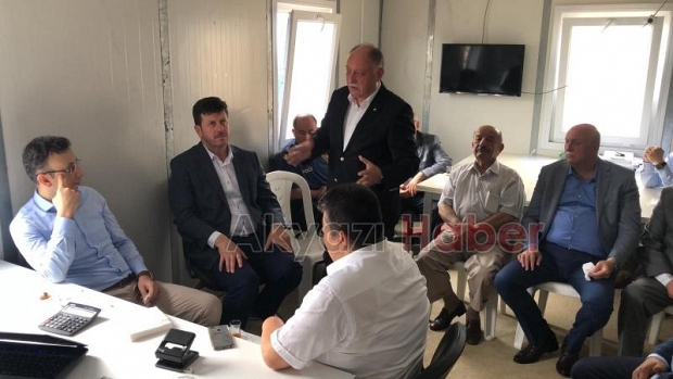 Akyazı TSO TOBB ortaokulu temeli törenle atıldı