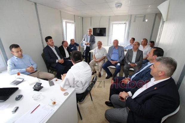 Akyazı TSO TOBB ortaokulu temeli törenle atıldı